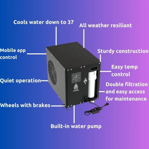 Warrior Chiller Warrior Willpower 1.5 HP Wi-Fi Water Chiller + Heater (Warrior Ultra)