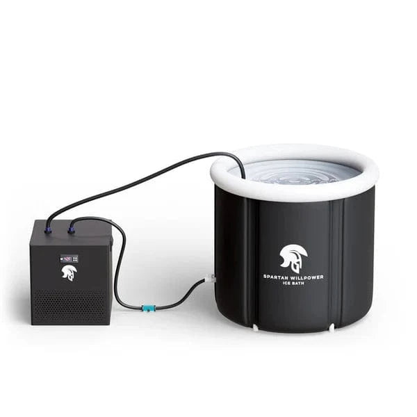 Warrior Cold plunge Spartan portable ice bath + Warrior Pro Water Chiller WARRIOR WILLPOWER THE SPARTAN PORTABLE ICE BATH
