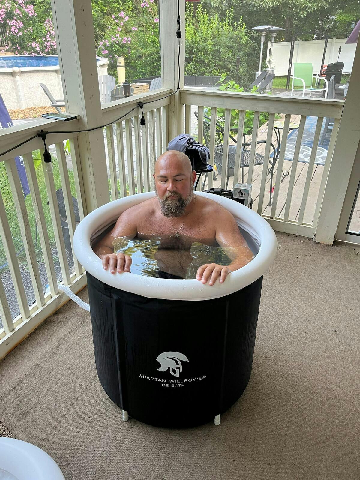 Warrior Cold plunge WARRIOR WILLPOWER THE SPARTAN PORTABLE ICE BATH